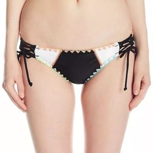 Hobie Junior Keep The Piece Lace-up Swim Bottom, M